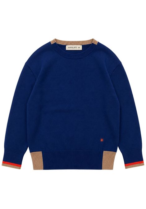 Children's wool blend sweater Manuel Ritz | 4436BLU